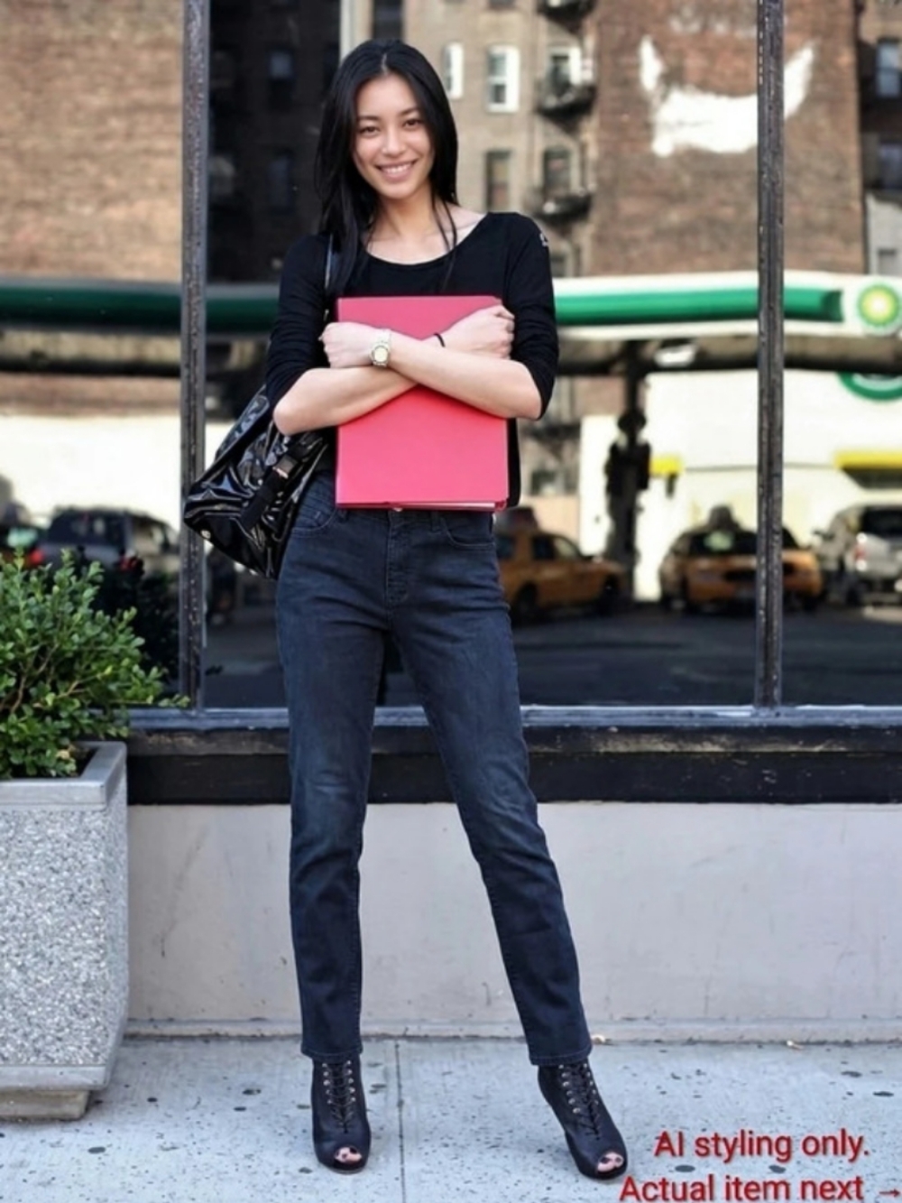 NYDJ Not Your Daughter’s Jeans straight leg jeans in Oxford Navy